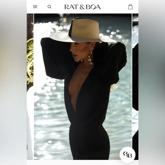 Rat&Boa jumpsuit in Black